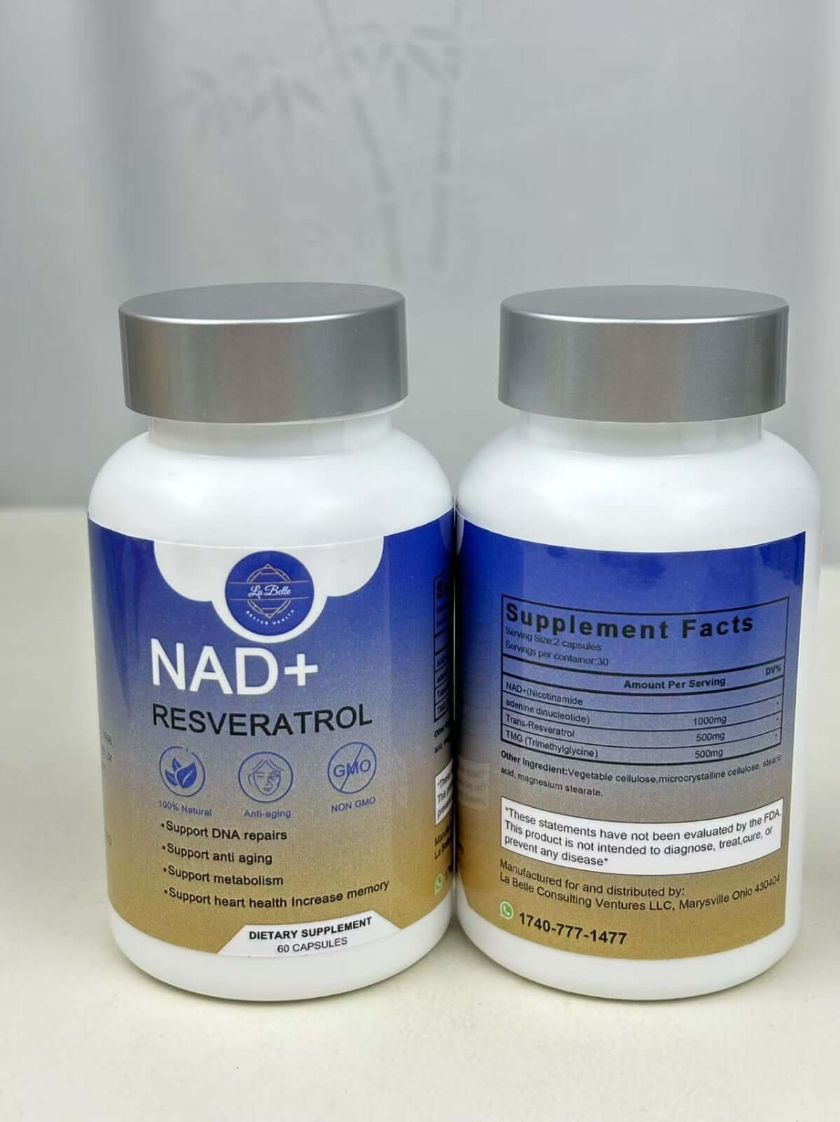 NAD+ & RESVERATROL