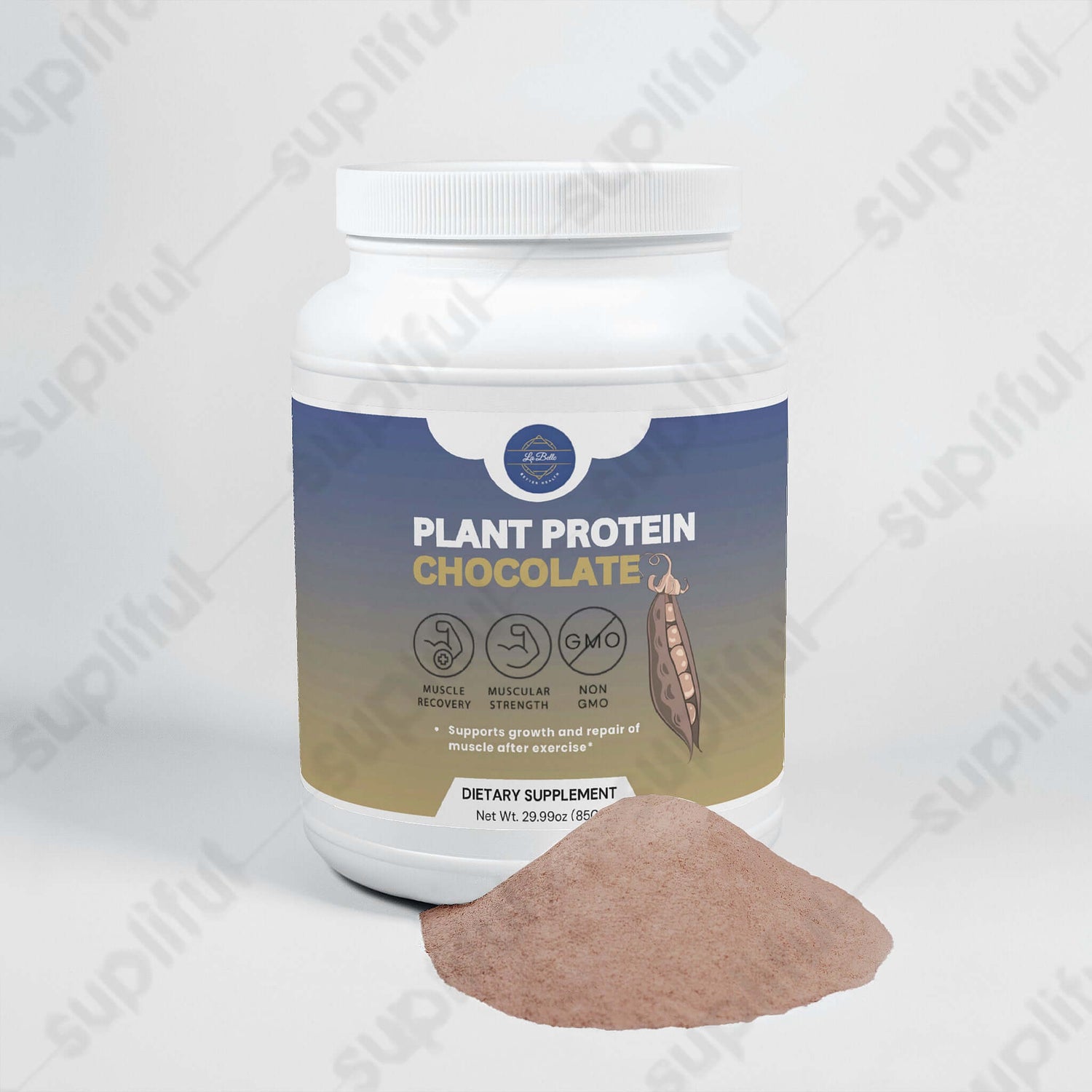plant base protein chocolate flavor