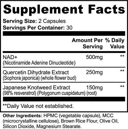 NAD+ supplement benefits